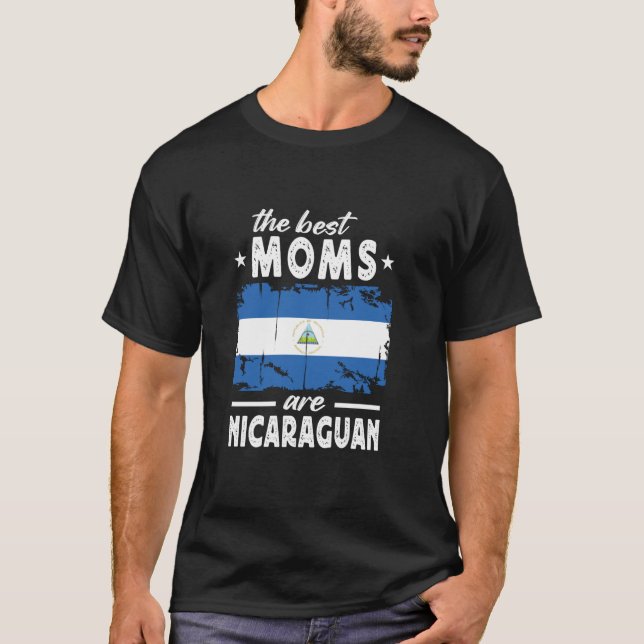 Camiseta Las mejores madres son nicaragüenses, Día de la Ma (Anverso)