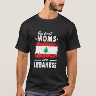 Camiseta Las mejores mamás son libanesas Día de la Madre Lí