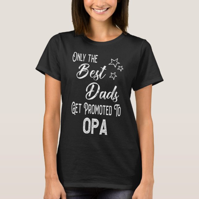Camiseta Las mejores modas se promocionan a Opa German Gran (Anverso)