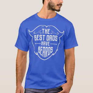 Camiseta Las Mejores Papas Tienen Barba A Papá Barba Hombre