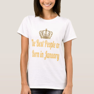 Camiseta Las Mejores Personas Nacen En Enero