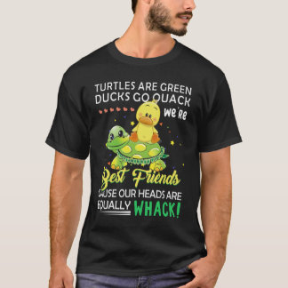 Camiseta Las mejores tortugas son los pollos verdes, vamos 