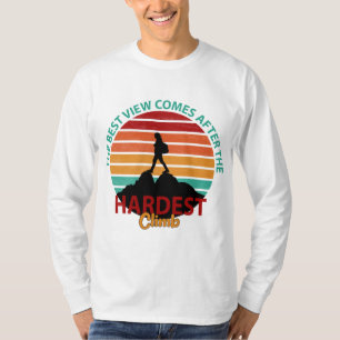 CAMISETA LAS MEJORES VISTAS SE PROPONEN DESPUÉS DE LA SENDE