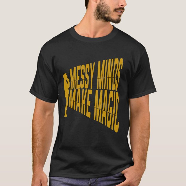 Camiseta Las mentes complicadas hacen la magia (Anverso)