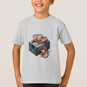 Camiseta Las mentes nítidas comienzan con lápices nítidos