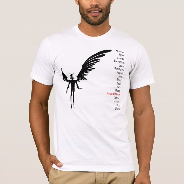 Camiseta Las Mesías de la tormenta de fuego (Anverso)
