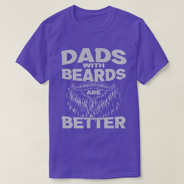 Camiseta Las mochilas con barba son más graciosas para Dad  (Diseño del anverso)
