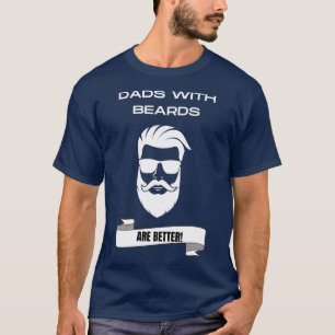 Camiseta Las modas con barba son más graciosas y están dise