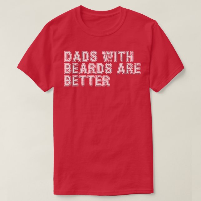 Camiseta Las modas con barba son mejores 40 (Diseño del anverso)