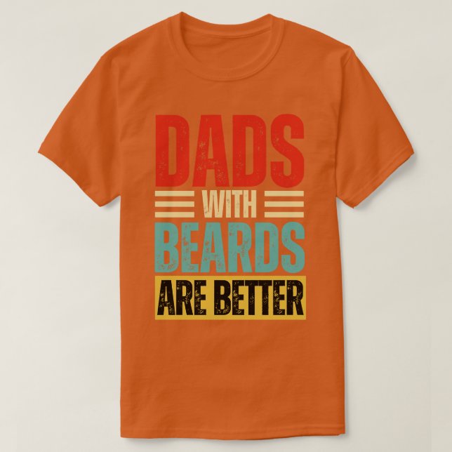 Camiseta Las modas con barba son mejores 69 (Diseño del anverso)