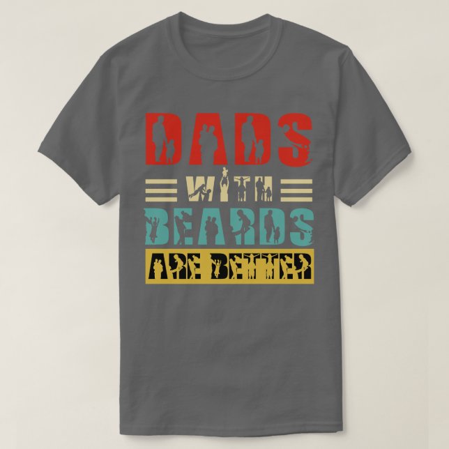 Camiseta Las modas con barba son mejores 82 (Diseño del anverso)