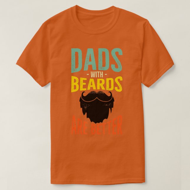 Camiseta Las modas de regalo del Día del Padres con las bar (Diseño del anverso)