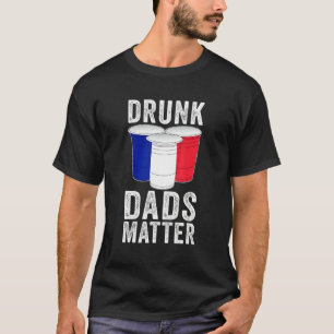 Camiseta Las modas ebrias importan la bandera francesa, pap