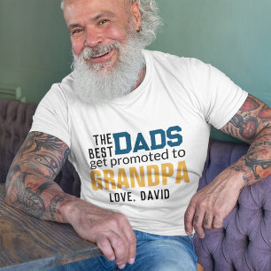 Camiseta Las modas se promocionan al Día del Abuelo Padre