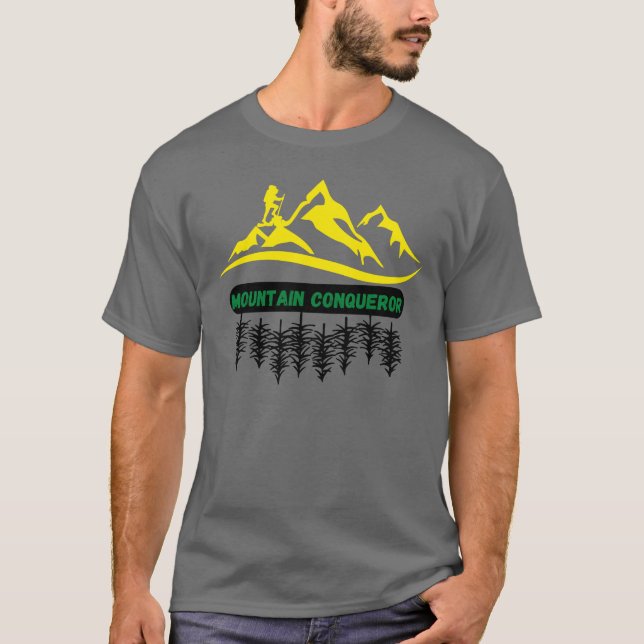 Camiseta las montañas (Anverso)