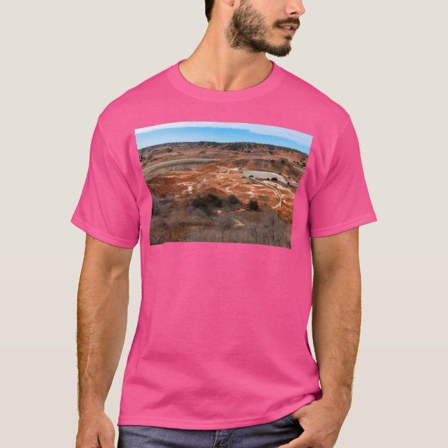 Camiseta Las Montañas Brillantes Vistas Desde El Sendero Ac (Anverso)