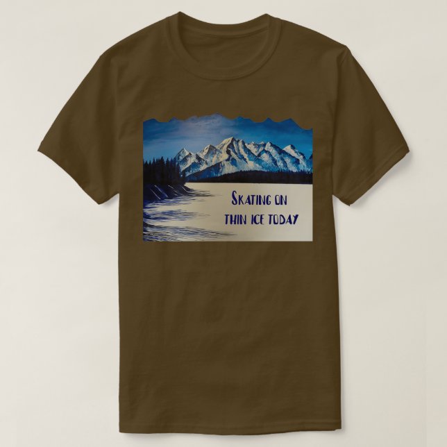 Camiseta Las montañas de Sapphire (Diseño del anverso)