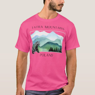 Camiseta Las montañas de Tatra de Polonia están activas