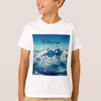 Las montañas del Himalaya con texto