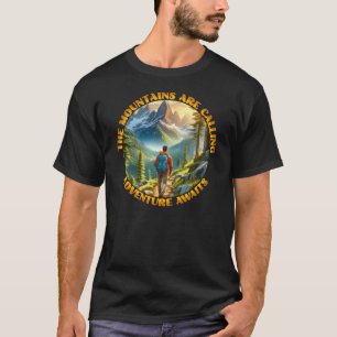 Camiseta Las montañas están llamando