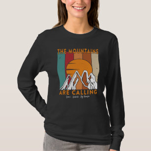 Camiseta Las Montañas están Llamando Space Splash Gran True