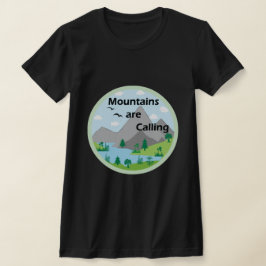 Camiseta Las montañas llaman