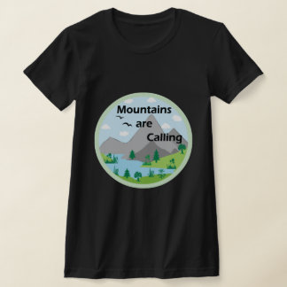Camiseta Las montañas llaman