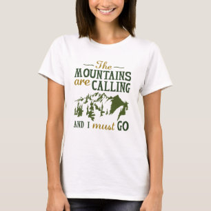 Camiseta Las montañas llaman