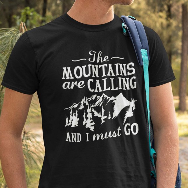 Camiseta Las montañas llaman (Subido por el creador)