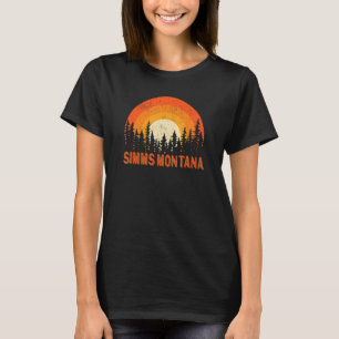 Camiseta Las Montañas Llaman A Simms Montana
