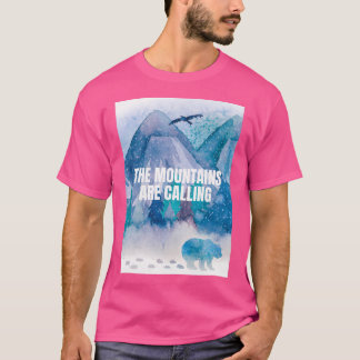 Camiseta Las montañas llaman activas