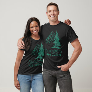 Camiseta Las Montañas Llaman, Aventura