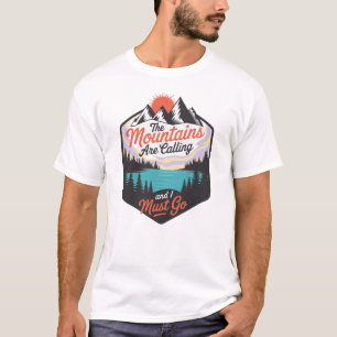 Camiseta Las montañas llaman - Aventura a la Naturaleza