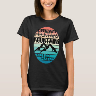 Camiseta Las montañas llaman familia Sunsets Snow Snow Slop