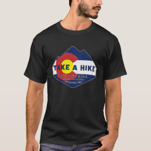 Camiseta Las Montañas Rocosas De Colorado Hacen Senderismo