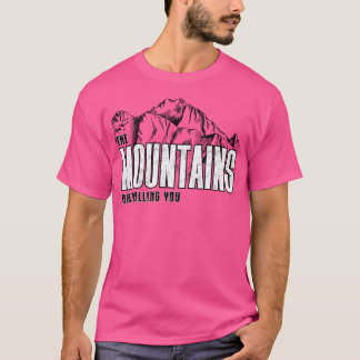 Camiseta Las Montañas Te Llaman Activo
