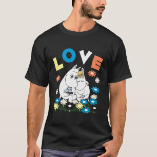 Camiseta Las Moominaciones Aman El Snorkmaiden Flor
