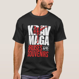 Camiseta Las Moretinas De Krav Maga Son Souvenirs Israelí A
