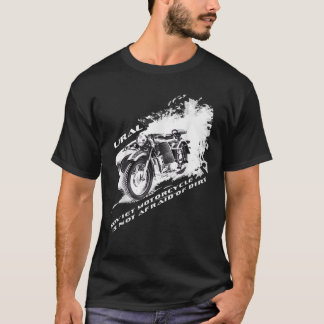 Camiseta Las motocicletas pesadas soviéticas como URAL no t