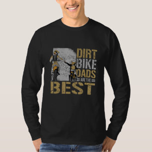 Camiseta Las Motocross Biker Dads Son El Mejor Enduro De Bi