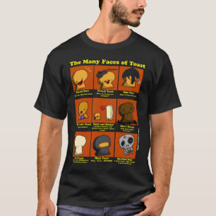 Camiseta Las muchas caras de la tostada