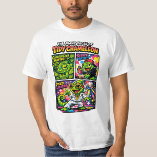 Camiseta Las muchas caras del camaleón ordenado