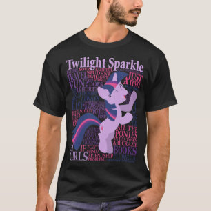 Camiseta Las muchas palabras de wilight Sparkle vintage