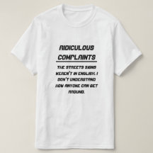 Las muestras ridículas de las denuncias no estaban