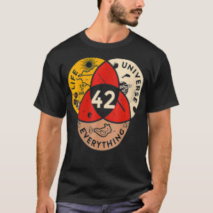 Camiseta Las mujeres 42 responden al universo de la vida y 