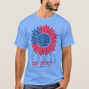 Camiseta Las Mujeres 4 De Julio La Bandera De Los EEUU Dise