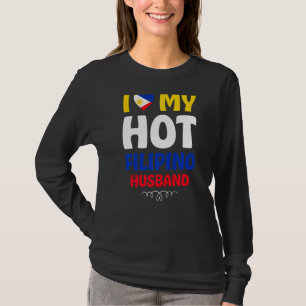 Camiseta Las mujeres a las que amo a mi esposo filipino cal