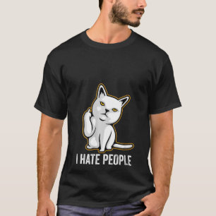Camiseta Las Mujeres A Las Que Odio A La Gente Que Se Enfad
