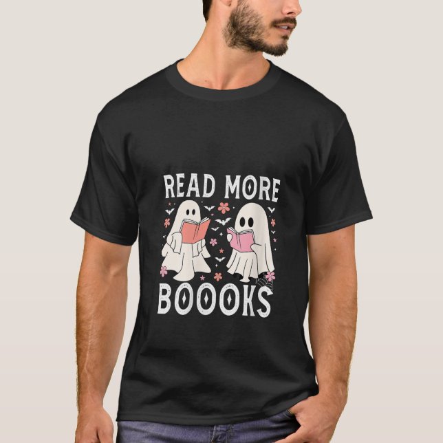 Camiseta Las mujeres adorables fantasmas libros leen más li (Anverso)