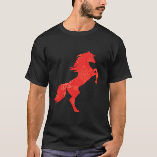 Camiseta Las mujeres adoran a caballo y divertidas Navidade